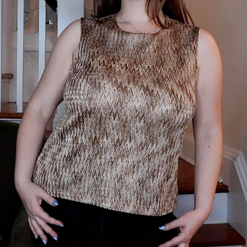 Laura-ashley Women's Gold Blouse